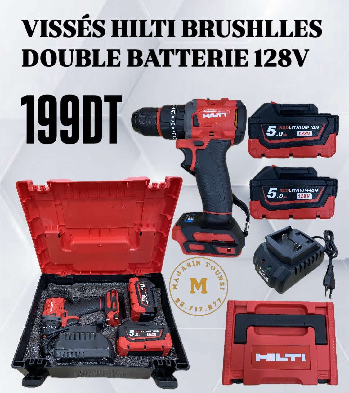 Viseus HilTi Brushelles 128volt